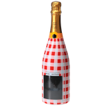 Red & White Gingham  Champagne