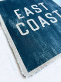 East Coast Canvas Art Print, Coastal Beach Wall Decor 8x10: 11x14