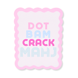 DOT BAM CRACK MAHJ SHUFFLER CARDS