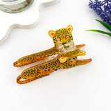 Bold Cheetah Leopard Hair Claw Clip – Wild Safari Charm: Cheetah