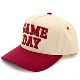 C.C GAME DAY Embroidered Cotton Baseball Cap: Navy