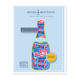 Stars & Stripes Champagne Bottle Wrap