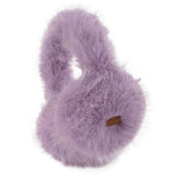 Solid Color Long Fur Winter Earmuff: TPE / ONESIZE