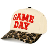 C.C GAME DAY Embroidered Cotton Baseball Cap: Navy