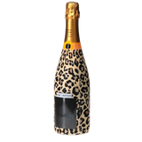 Tan Leopard Champagne Bottle Wrap