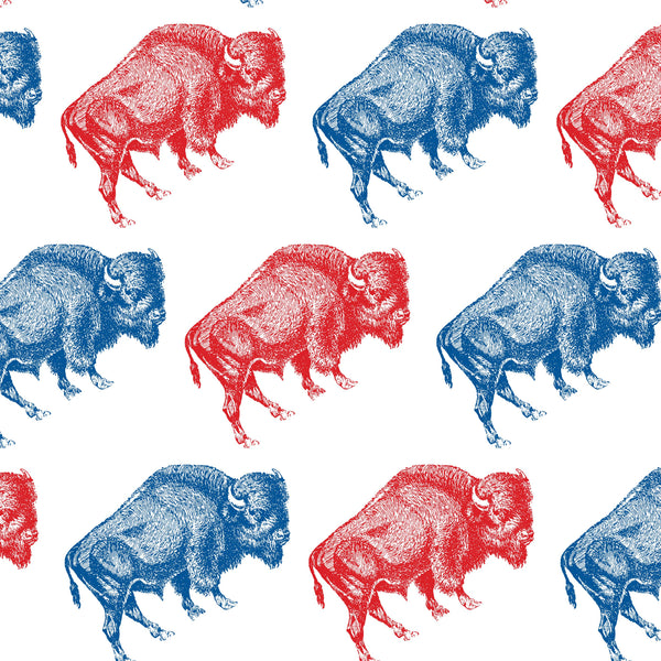 BUFFALO STAMPEDE GIFT WRAP