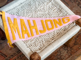 MAHJONG VINTAGE PENNANT