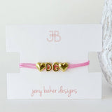 Sorority Cord Bracelet: ♡APHI♡