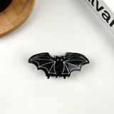Black Bat Claw Clip,Halloween Hair Clip: Medium