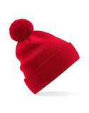Beechfield Organic Cotton Snowstar Beanie | Unisex | Breathable | 5 Colours | One Size: Oxford Navy / One Size