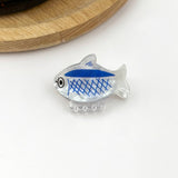Sardine-Shaped Hair Claw Clip, Ocean Style Hair Clip: Mini Clip
