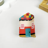 Christmas Vintage House Hair Claw Clip: D