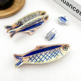 Sardine-Shaped Hair Claw Clip, Ocean Style Hair Clip: Mini Clip