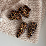 Vintage Leopard Print Acetate Hair Claw Clip MK2PPM6W6HCP541: C2