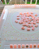 PEACHES N CREAM MAHJONG MAT
