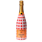 Red & White Gingham  Champagne