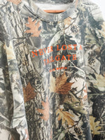 NEVER LOST A TAILGATE WOODLAND CAMO CREW
