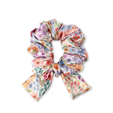 Satin Scrunchie: Countryside Blooms