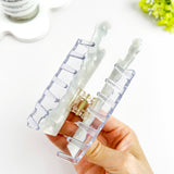 Vintage & Artistic Statue of Liberty Hair Claw Clip: White