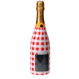 Red & White Gingham  Champagne