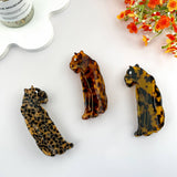 Creative & Unique Jaguar Animal Hair Claw Clip: C