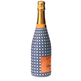 Navy & White Cane  Champagne