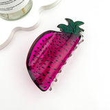 🎨 Fruit Still Life Hair Claw – Artistic PVC Clip 🍇: Avocado