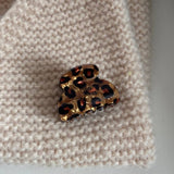 Vintage Leopard Print Acetate Hair Claw Clip MK2PPM6W6HCP541: C2