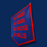 DO GOOD BE GOOD VINTAGE BANNER