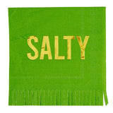 SALTY COCKTAIL NAPKIN