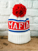 MAFIA KNIT POM BEANIE
