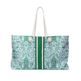 Britt Mills Mahjong Tote Bags: Aria (Blue)