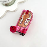 Cowboy Boots Acrylic Hair Claw Clip: F