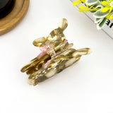 Cute Sitting Deer Hair Claw Clip, Acetate  Animal Hair Clips: Deer