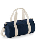 BagBase Mini Barrel Bag | 12 Litre Duffle | Carry Handles | 5 Colours | One Size: Classic Red/Off White / One Size