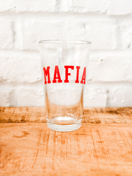 MAFIA PINT GLASS