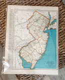 VINTAGE MAPS - USA STATES