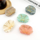 Crystal Shell Claw Clip, Ocean Creatures Hair Clip: Pink