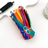 🖍️ Rainbow Crayon Hair Claw – Back-to-School Fun Clip 🌈: Crayon