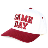 C.C GAME DAY Embroidered Cotton Baseball Cap: Navy