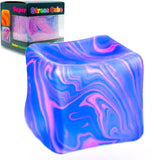 Nice cube jellyfish Squishy Toy Stress Relief Toy: Jellyfish-blue