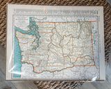 VINTAGE MAPS - USA STATES
