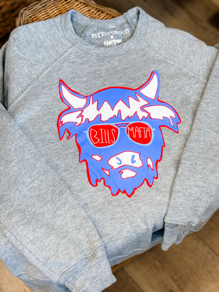 YOUTH BUFFALO WILLY CREW X HARPER COLLECTION