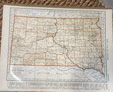 VINTAGE MAPS - USA STATES