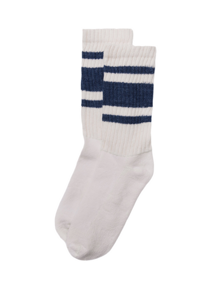 DENIM STRIPED VINTAGE MRKT SOCKS