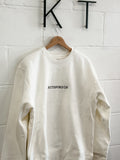 MRKT LOGO CREW - WHITE