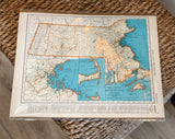VINTAGE MAPS - USA STATES