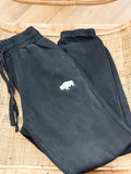 VINTAGE WASHED WHITE BUFFALO TRACK PANTS - Women’s