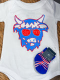 INFANT BUFFALO WILLY / HARPER’S COLLECTION ONESIE