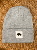 BUFFALO BEANIE - BLACK BUFFALO